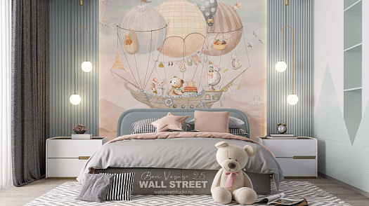 Фотообои в интерьере артикул Bon Voyage-25: 6, BON VOYAGE 25, Wall street