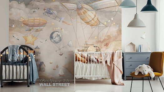 Фотообои в интерьере артикул Bon Voyage-25: 21, BON VOYAGE 25, Wall street