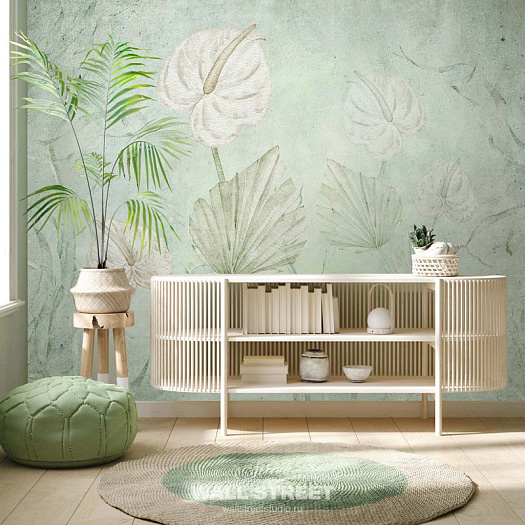 Фотообои в интерьере артикул Serene 24, SERENE, Wall street