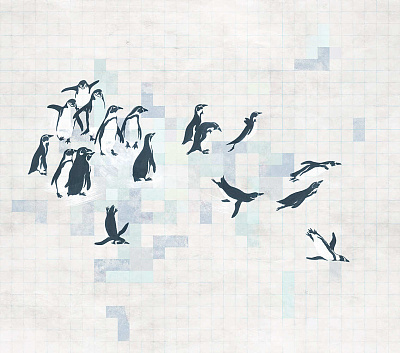 Фотообои PINGUINE 4, LOFT, Factura Фотообои PINGUINE 4, LOFT, Factura